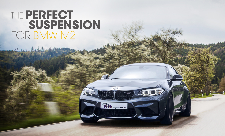 THE PERFECT SUSPENSION FOR BMW M2