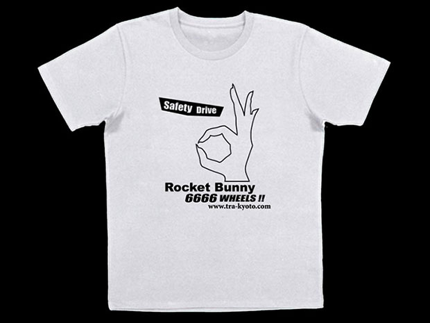 ROCKET BUNNY T-shirt Hand-Sign