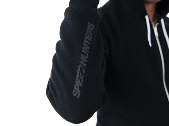 SH CO3 HOODIE BLACK & SILVER (S)