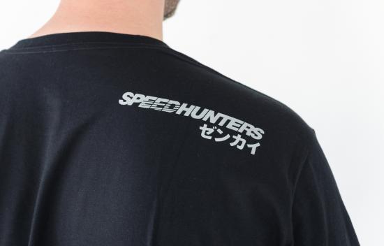 SH T-SHIRT SPEEDHUNTERS KATAKANA BLACK/SILVER