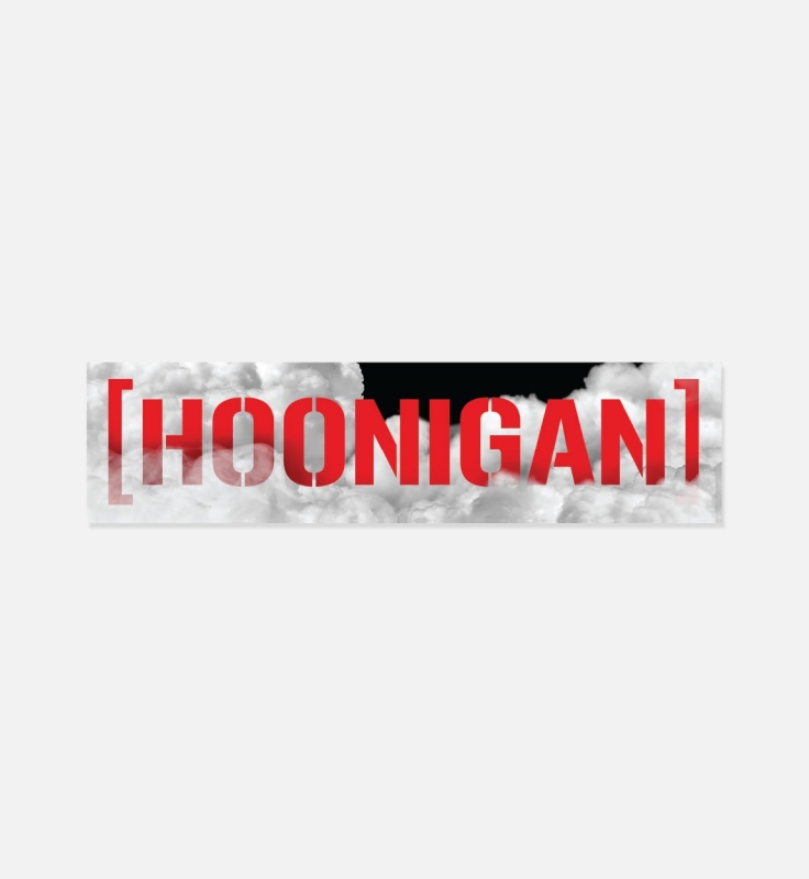 HOONIGAN STICKER CBAR BURNOUT