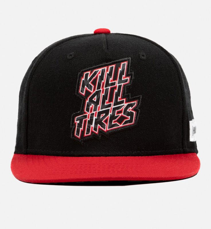 HOONIGAN CAP KILL ALL TIRES BLACK/RED