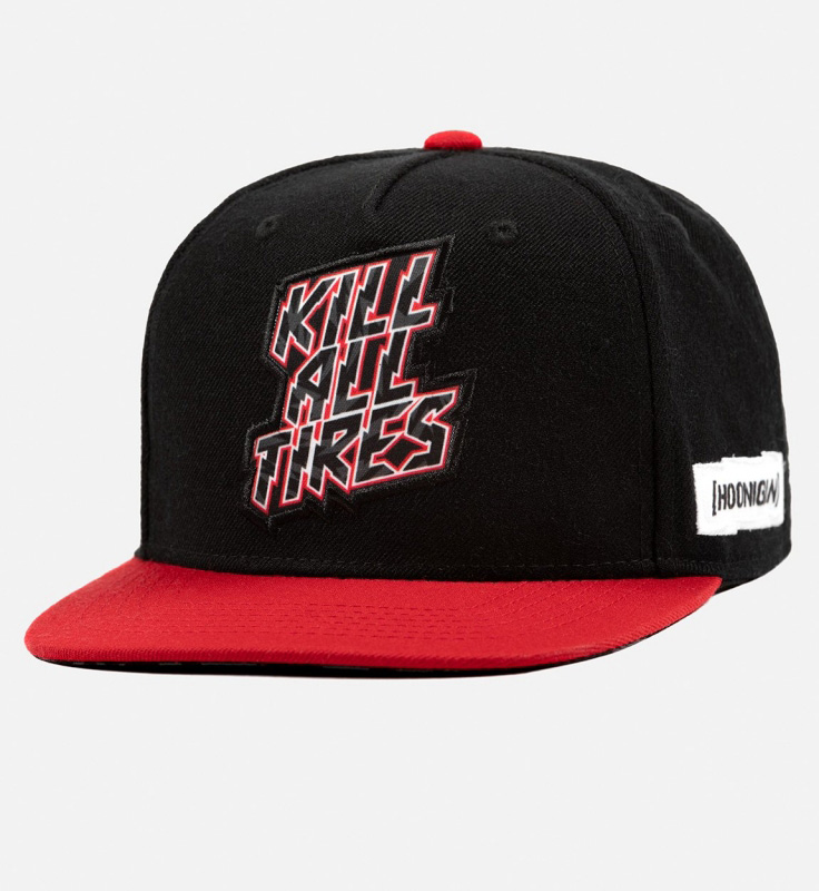 HOONIGAN CAP KILL ALL TIRES BLACK/RED