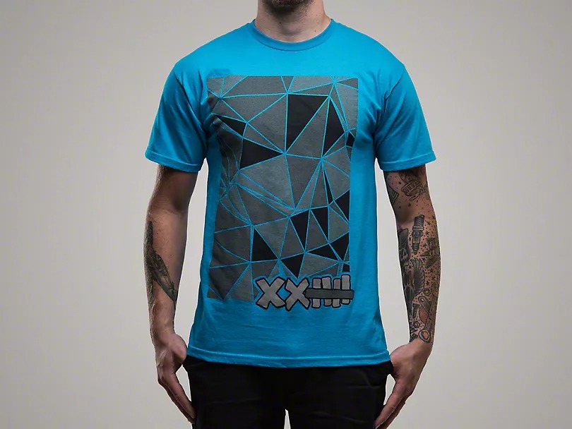 RTR T-SHIRT VAUGHN GITTIN Jr. TRIANGLE BLUE (S)