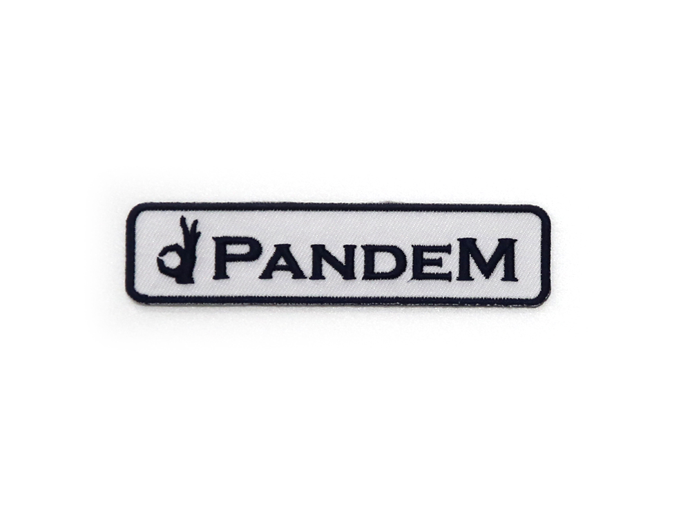 PANDEM WAPPEN/EMBLEM PATCH WHITE/NAVY