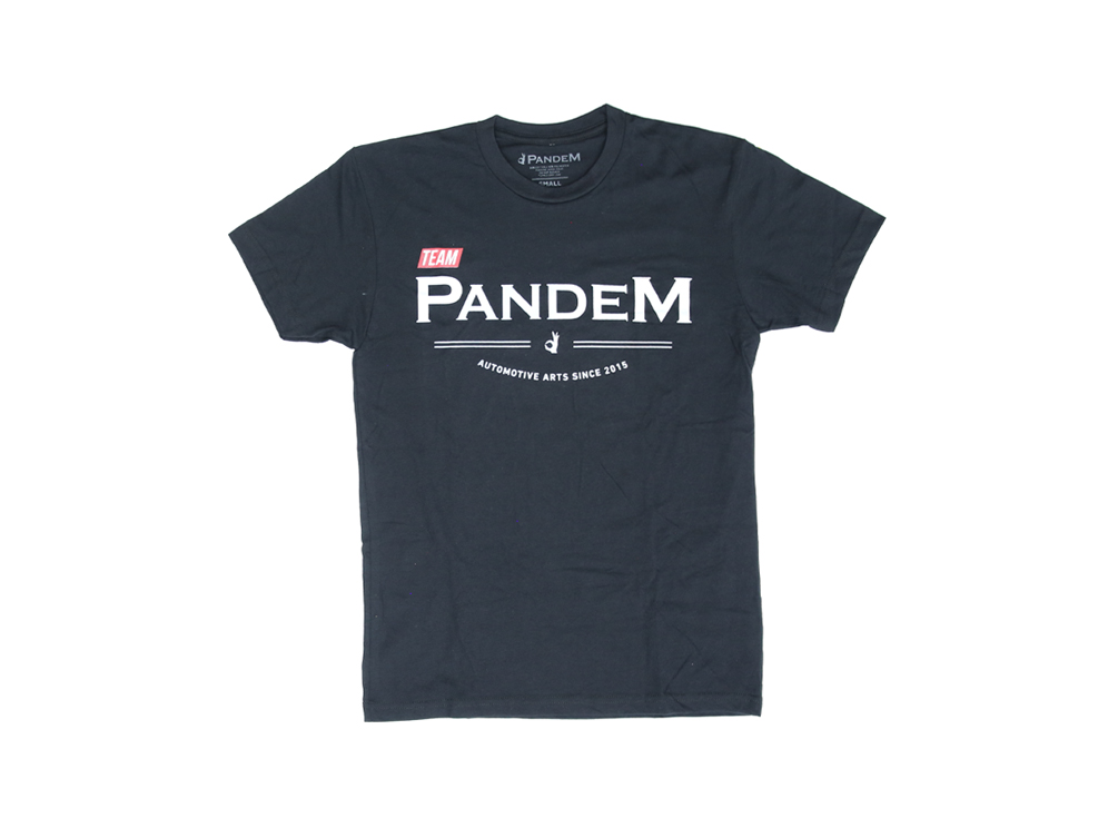 PANDEM TEAM T-SHIRT BLACK (S)