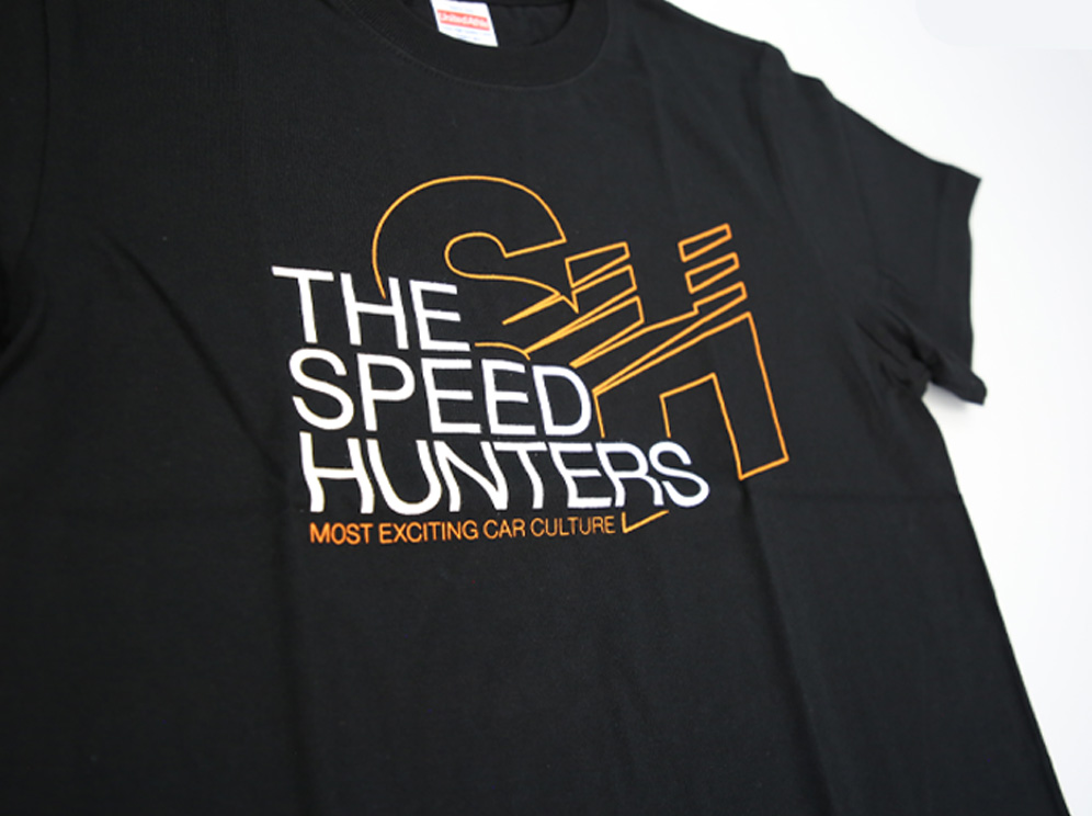 SH T-SHIRT SLIM THE SPEEDHUNTERS BLACK (S)