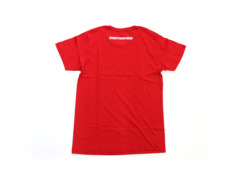 SH T-SHIRT“MOST EXCITING CAR CULTURE”RED (LL)