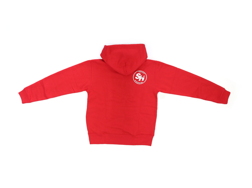 SH HOODIE SPEED SHAPE WITH NO RESTRICTION RED (S/JP)