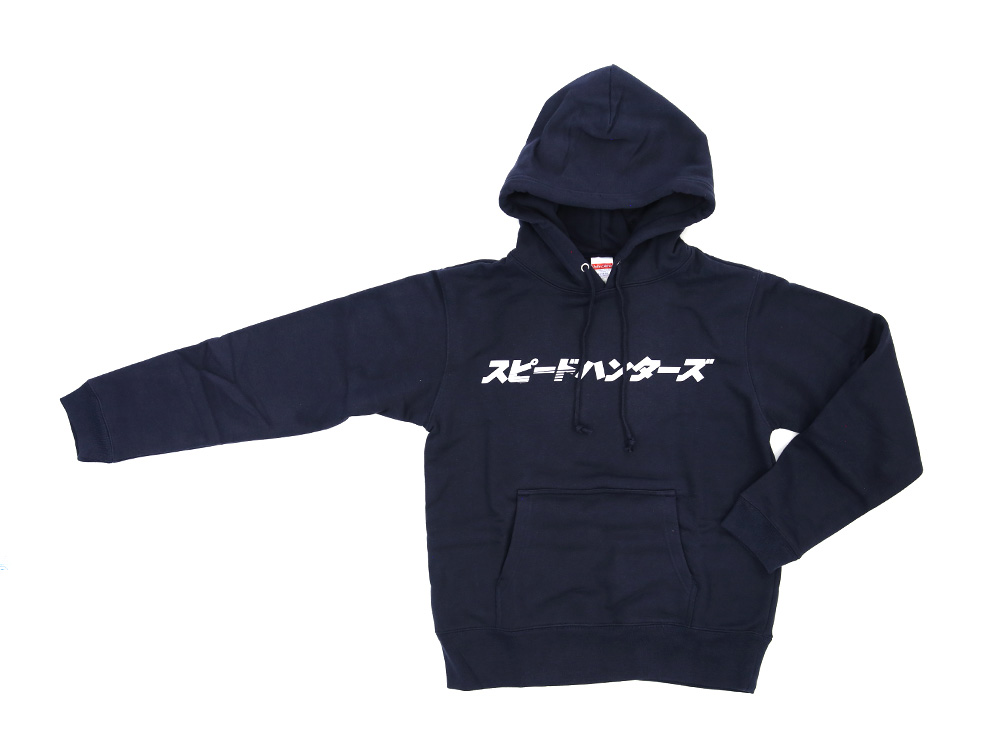 SH HOODIE KATAKANA NAVY (S/JP)