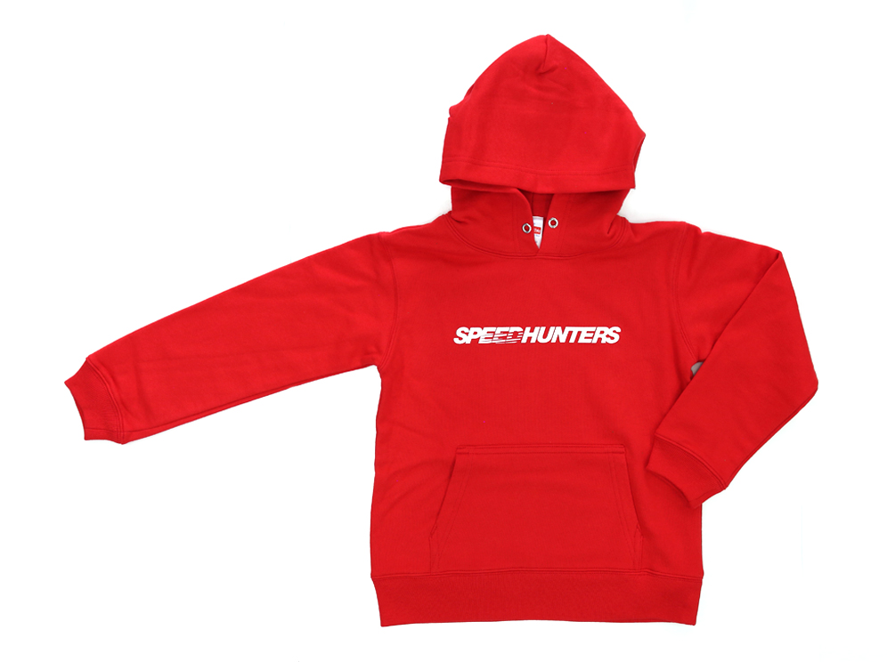 SH HOODIE SPEED SHAPE WITH NO RESTRICTION KIDS RED (130)