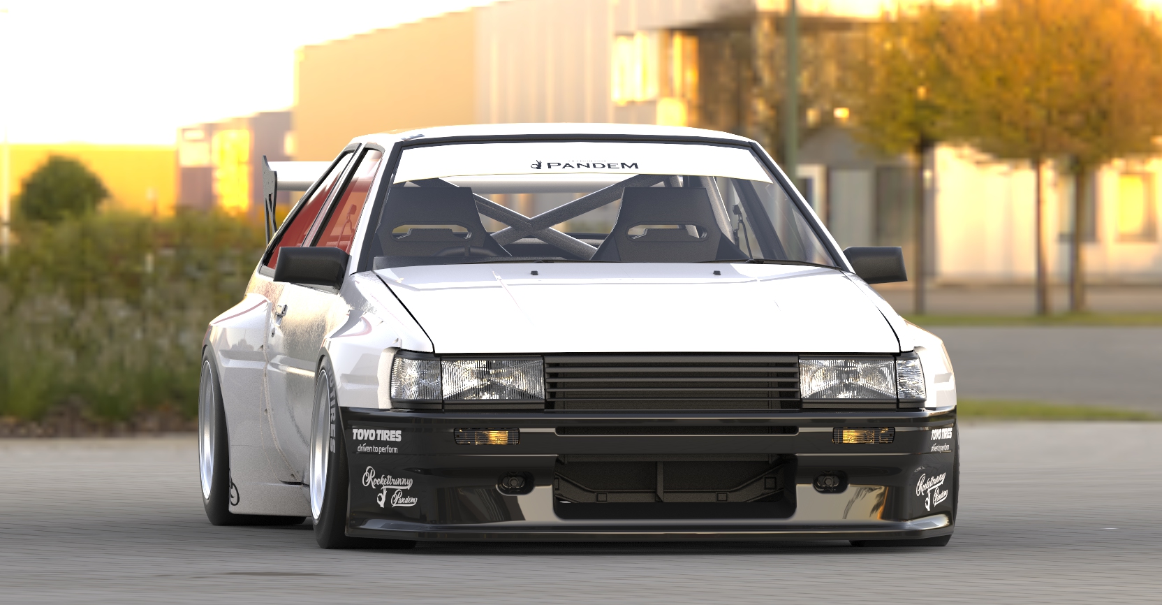 AE86  LEVIN / TRUENO Wide body kit