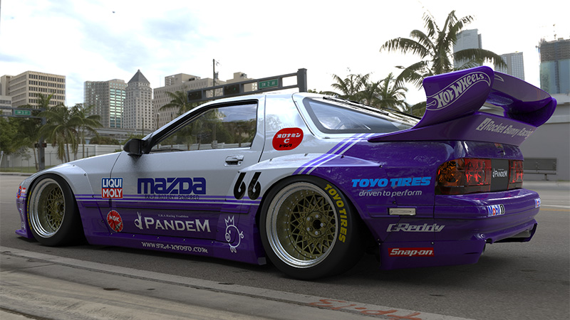 MAZDA RX-7 FC3S v1.5 Wide body kit