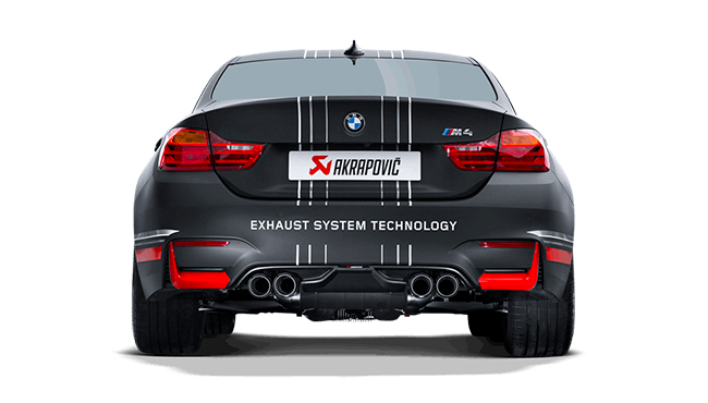 BMW F82 Akrapovic evolution system