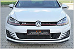 3008001 Frontspoiler Splitter Golf 7 GTI, GTD