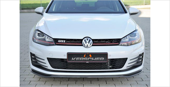 3008001KER　Frontspoiler Splitter Golf 7 GTI, GTD