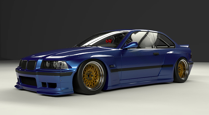 E36 Wide body kit