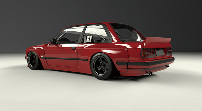 E30 Wide body kit