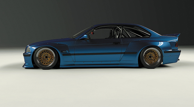 E36 Wide body kit