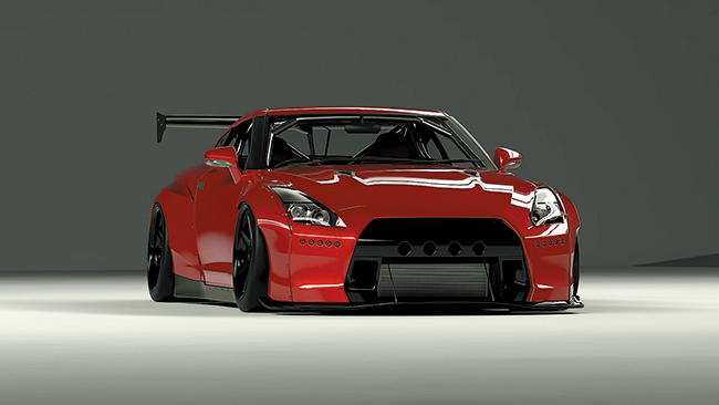 R35 GTR Wide body kit (GT Wing)