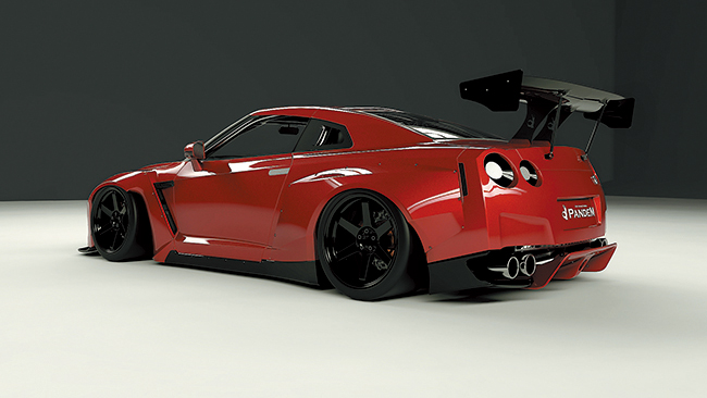 R35 GTR Wide body kit (GT Wing)