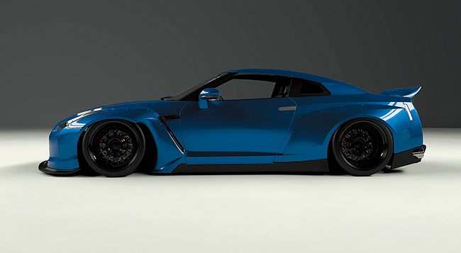 R35 GTR Wide body kit (Duck Tail)