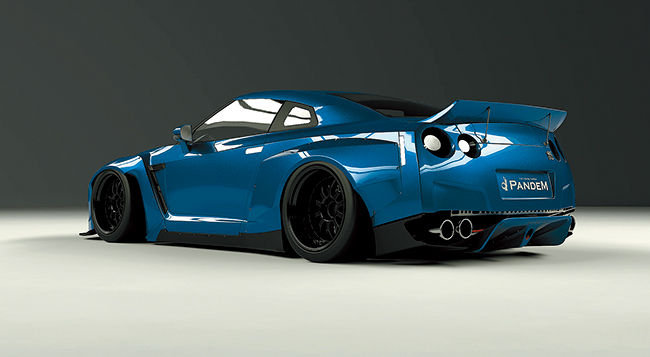 R35 GTR Wide body kit (Duck Tail)