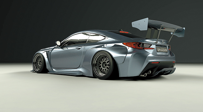 LEXUS RC-F Wide body kit