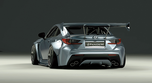 LEXUS RC-F Wide body kit