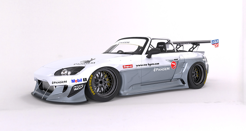 HONDA S2000 Wide body kit