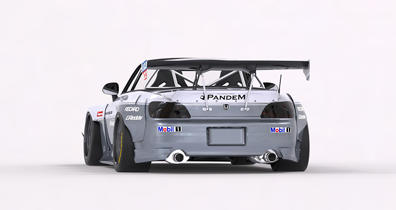 HONDA S2000 Wide body kit