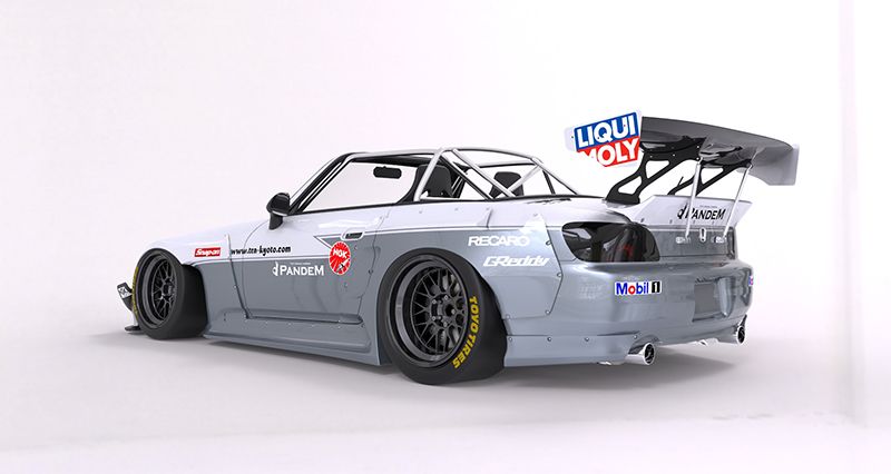 HONDA S2000 Wide body kit