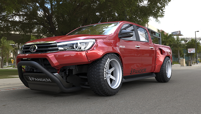 TOYOTA HILUX Wide body kit