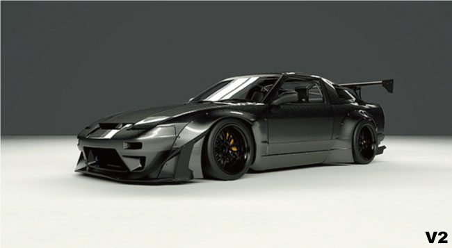 RPS13 180sx/240sx V2 body kit