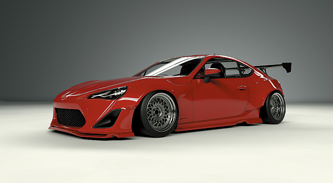 FR-S/GT-86 V1 body kit