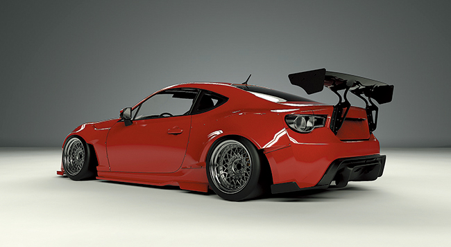 ブランド雑貨総合 スバル BRZ トヨタ 86 ZN6 ZC6 Rocket Bunny Ver.2 ...