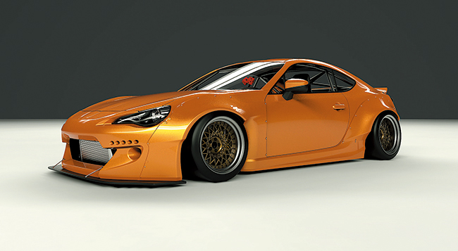 Rocket Bunny – TOYOTA SUBARU FRS BRZ (GT-86) ver.2** | 橋本 ...