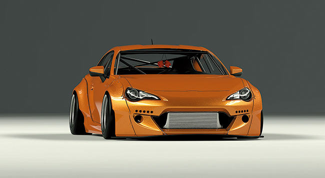 FR-S/GT-86 V2 body kit