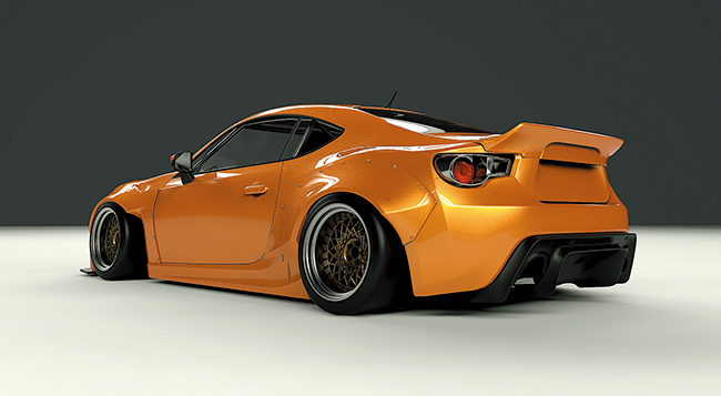 FR-S/GT-86 V2 body kit