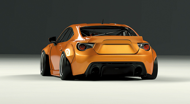 FR-S/GT-86 V2 body kit