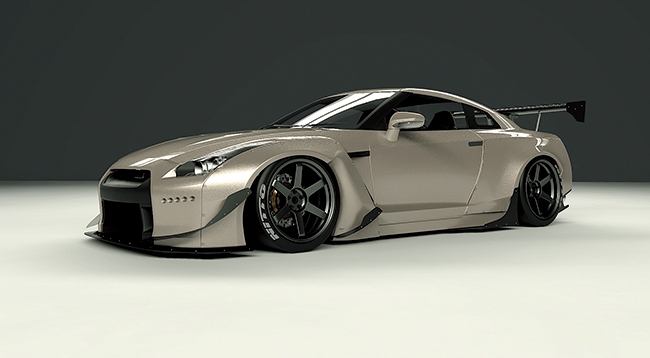 R35 GTR body kit