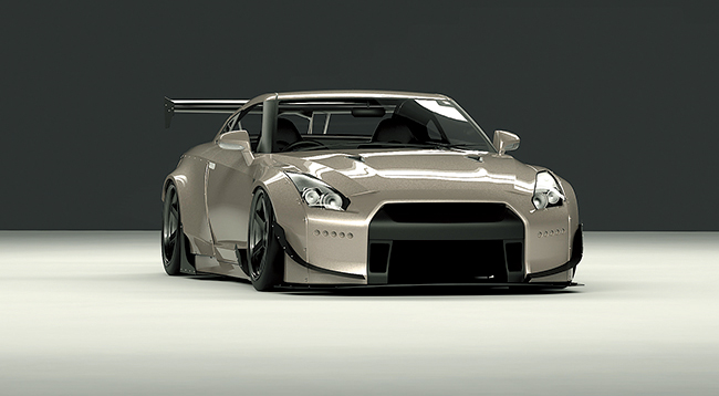 R35 GTR body kit