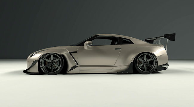 R35 GTR body kit