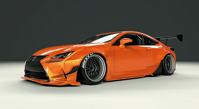 1/64   レクサス RCF Rocket Bunny