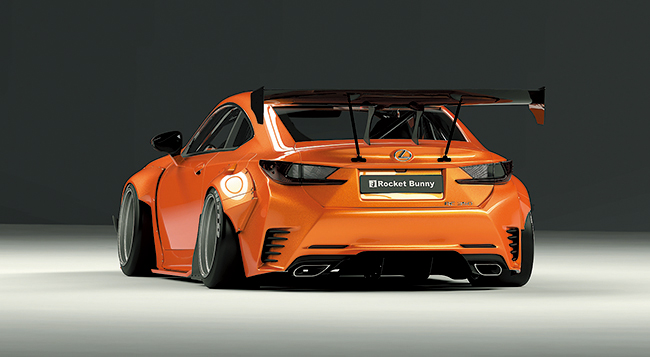 LEXUS RC-F body kit