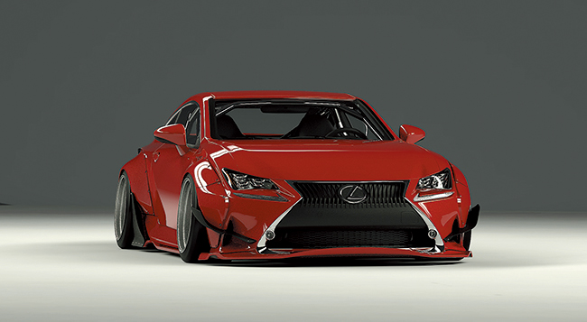 LEXUS RC350 body kit