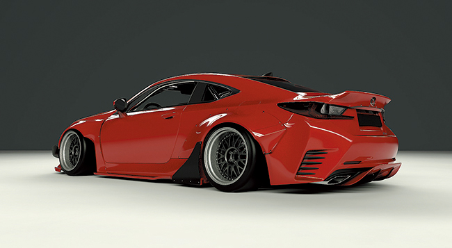 LEXUS RC350 body kit