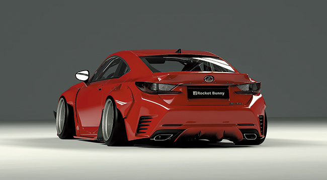 LEXUS RC350 body kit