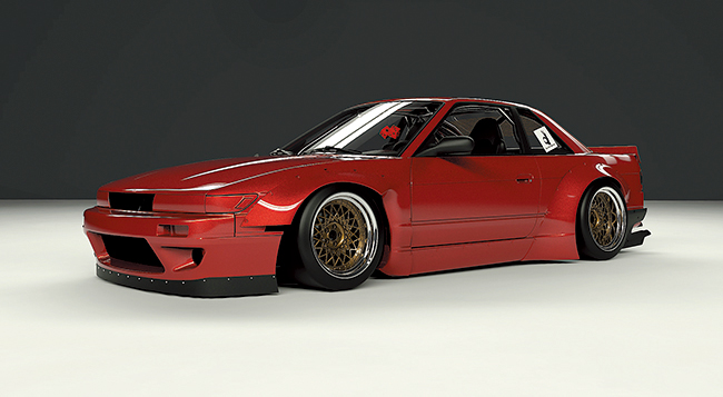 S13 Silvia/240sx V2 body kit