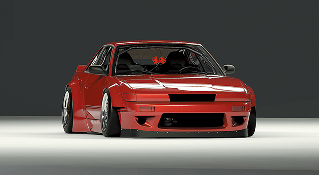 S13 Silvia/240sx V2 body kit